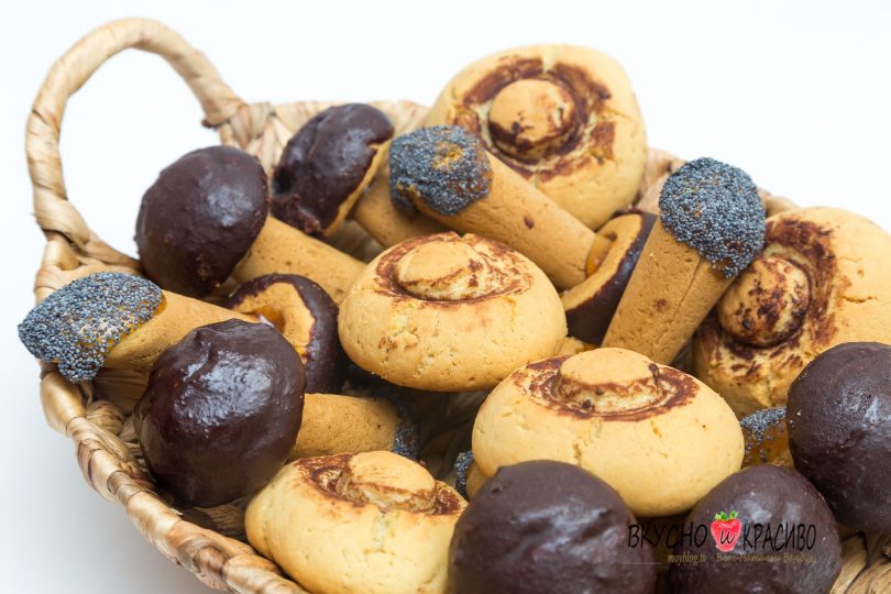 Печенье Грибочки.