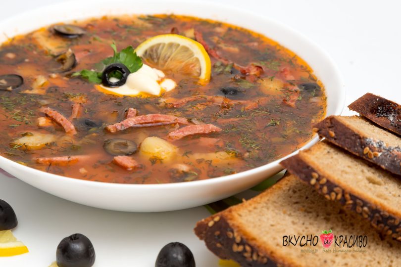 Солянка мясная.