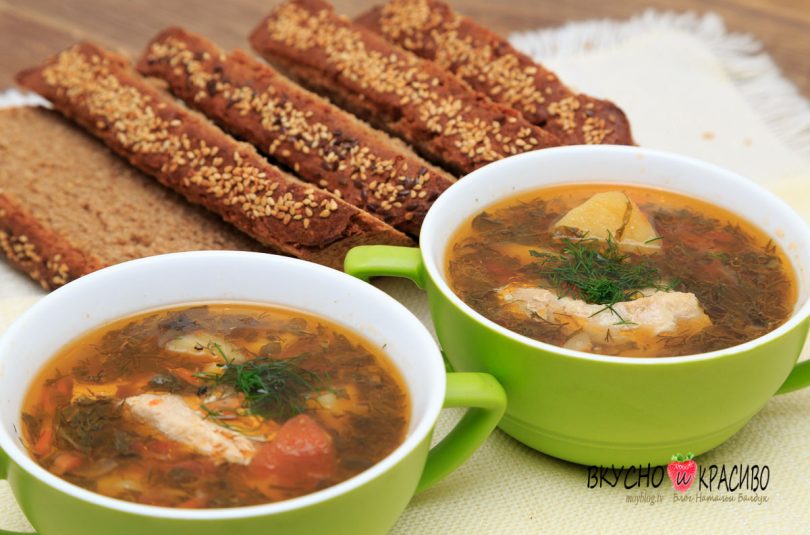 Праздничный суп из печи
