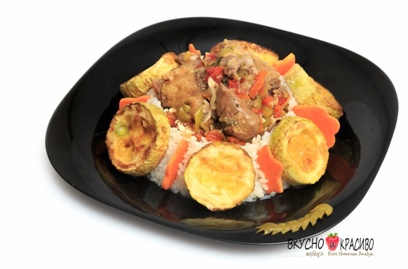 Жаркое из куриных потрохов.