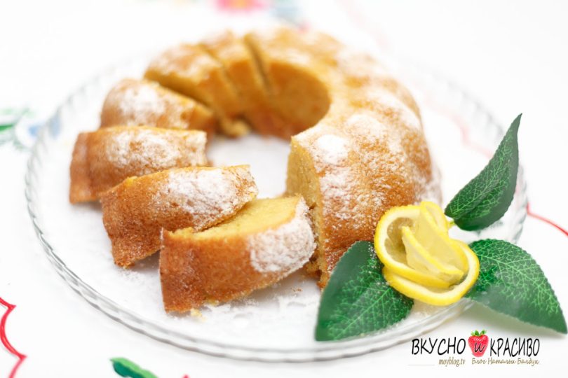 Лимонный манник без муки.
