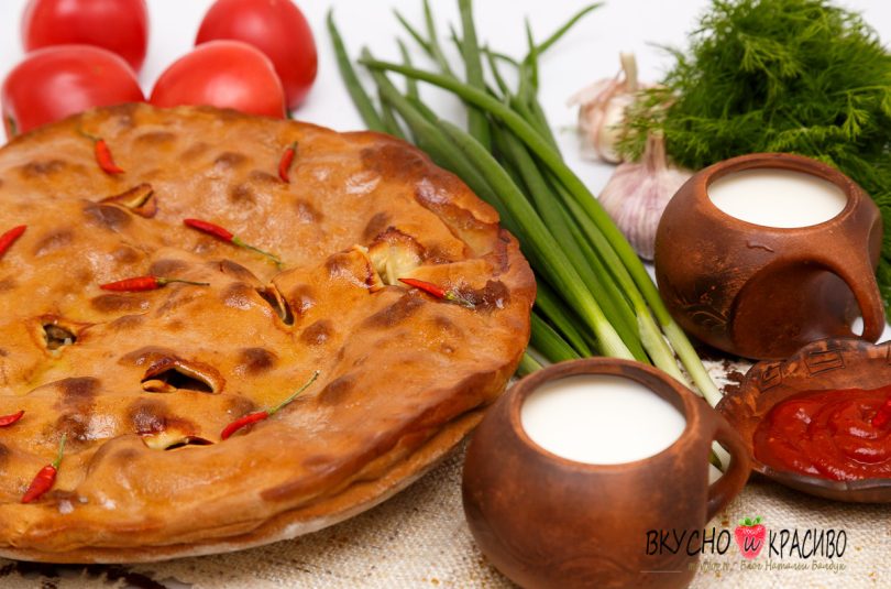Осетинский мясной пирог.