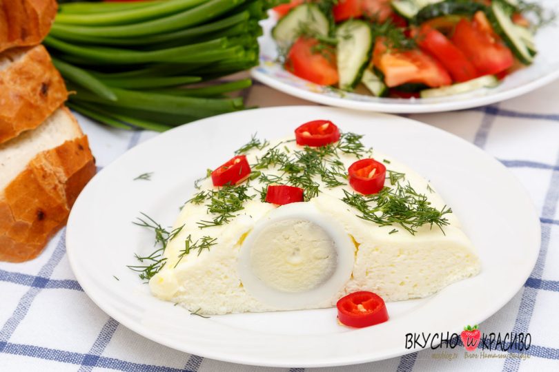 Омлет из кастрюли.