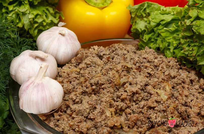 Ливер из куриных потрохов.