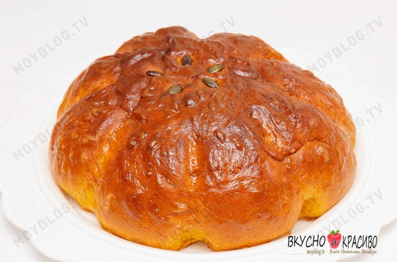 Домашний хлеб из тыквы.