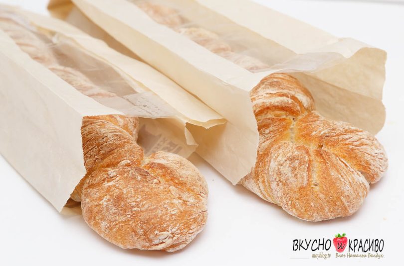 Французский кручёный багет.